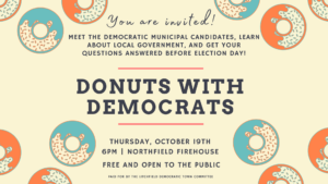 Donuts with Democrats @ Northfield Fire House